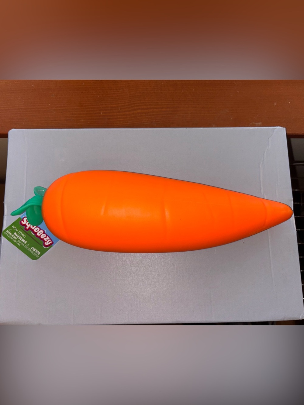 Squeeezy Carrot Squishy